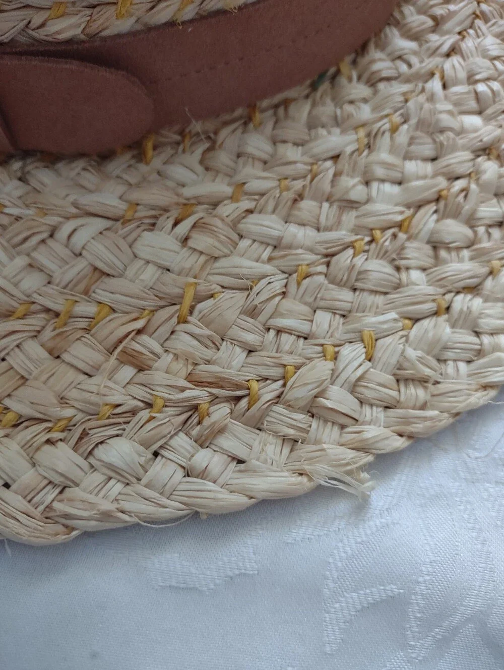 Pistil Braided Raffia Handmade Sun Hat Natural Color